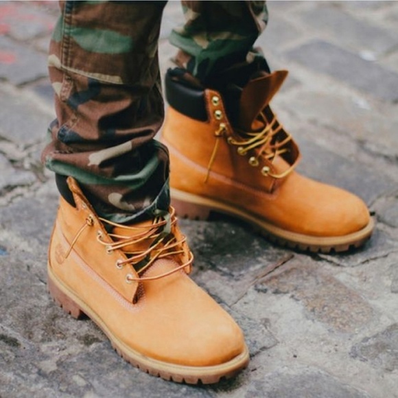 timberland premium 6 in waterproof boot wheat nubuck